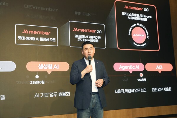 롯데이노베이트, '아이멤버 3.0' 공개... 기업형 AI 에이전트로 재설계 - 뉴스 썸네일 이미지