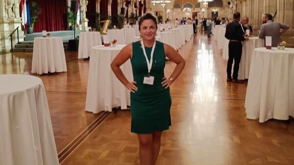 안젤리키 헬레닉 지중해대학 교수. [안젤리키 교수 개인 SNS]