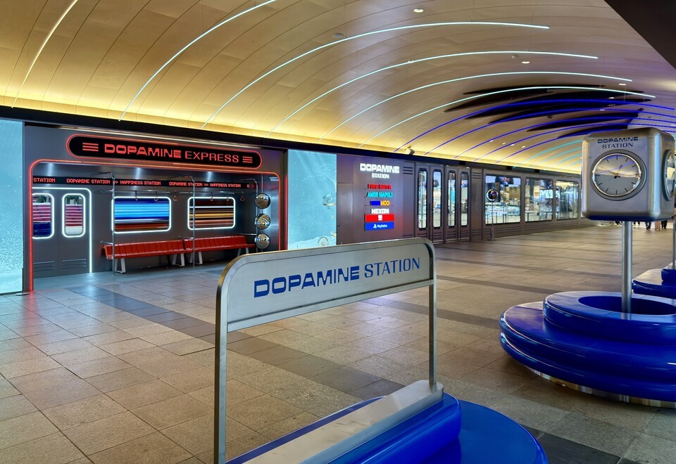 아이파크몰 3층 도파민 스테이션 전경