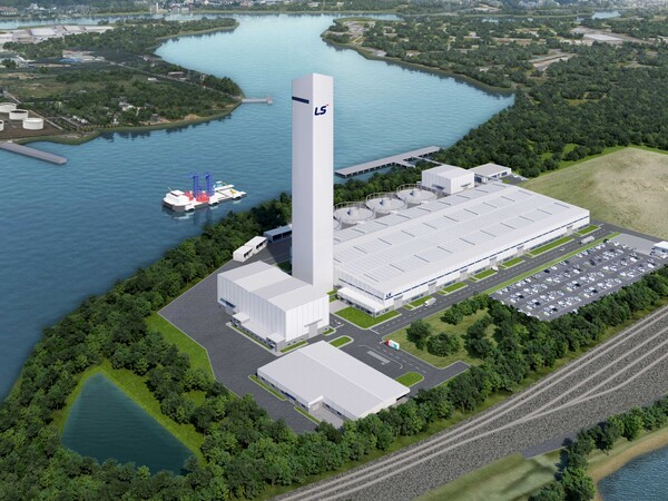 LS전선 미국 자회사, LS그린링크의 미국 버지니아주 해저케이블 공장 조감도. [㈜LS 제공]
