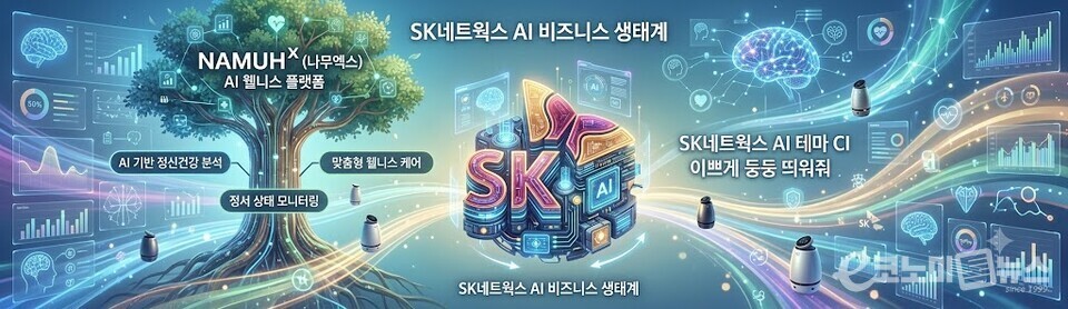 [주목 e-AI] “AI 중심 사업지주회사 전면 전환” SK네트웍스…"글로벌 R&D–LLM–로봇–웰니스 생태계"